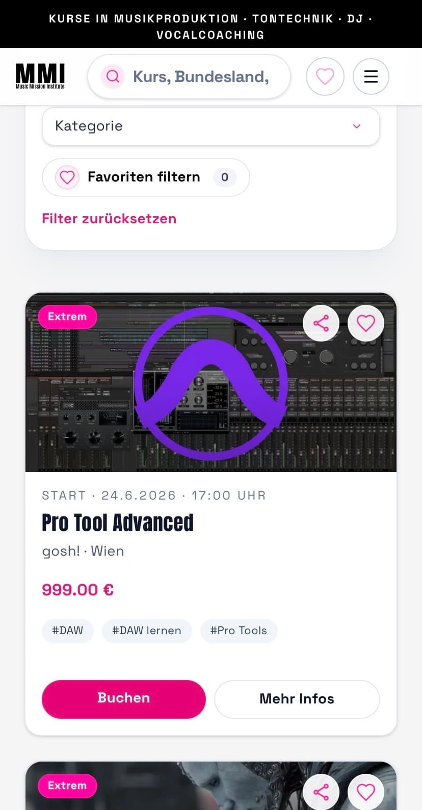Music Mission Institute Mobile Ansicht 3